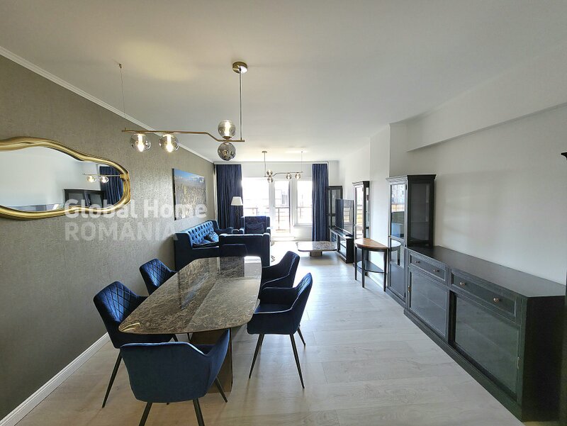 Eminescu View Residence, urban view, apartament 4 camere + 2 terase + parcare.