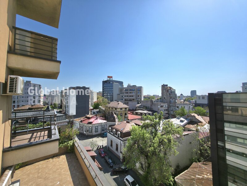 Eminescu View Residence, urban view, apartament 4 camere + 2 terase + parcare.