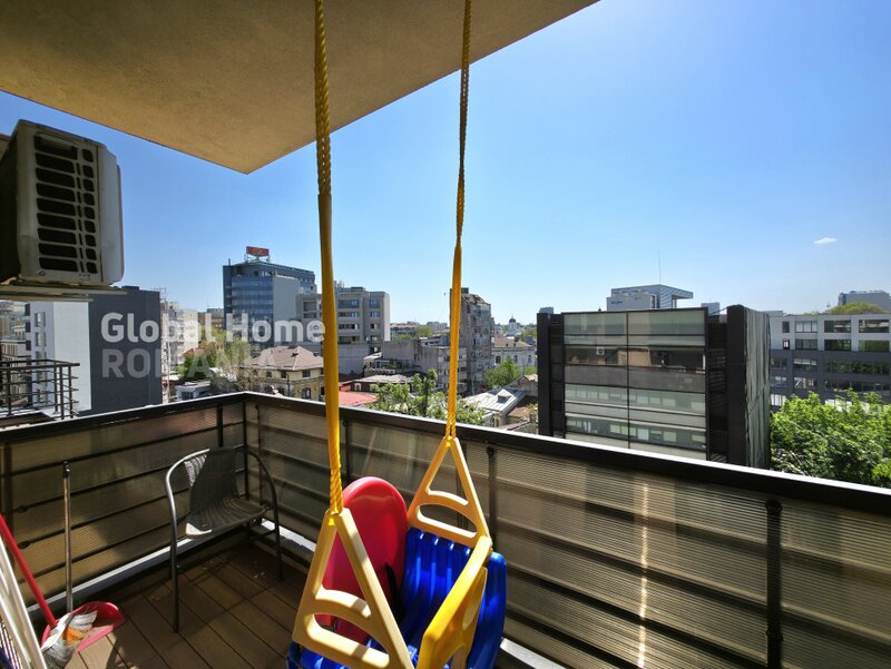 Eminescu View Residence, urban view, apartament 4 camere + 2 terase + parcare.