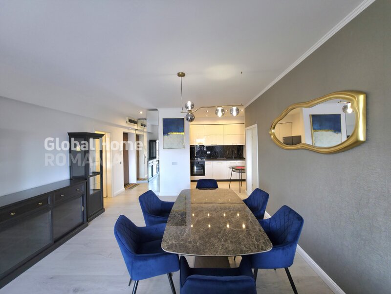 Eminescu View Residence, urban view, apartament 4 camere + 2 terase + parcare.