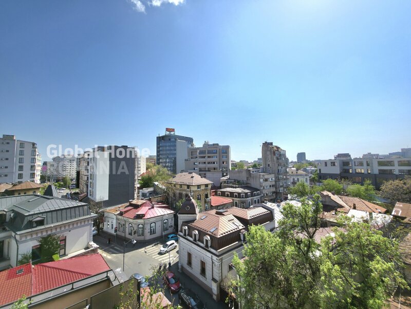 Eminescu View Residence, urban view, apartament 4 camere + 2 terase + parcare.